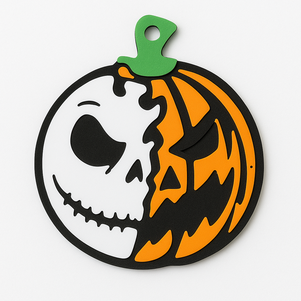 🎃 Burton Pumpkin Keychain