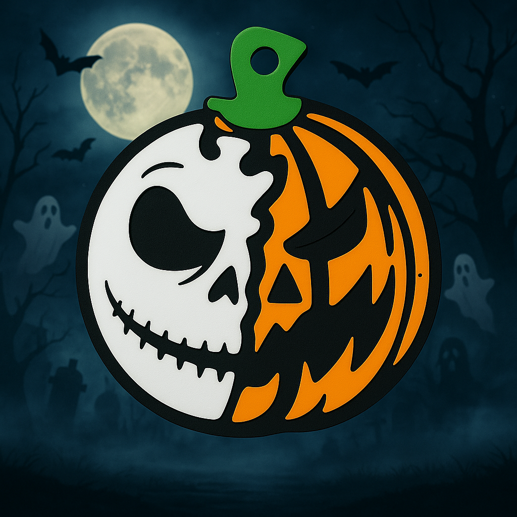 🎃 Burton Pumpkin Keychain