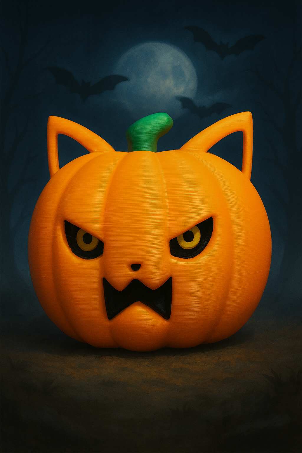 🐈‍⬛🎃 Cat-O-Lantern Halloween Decoration