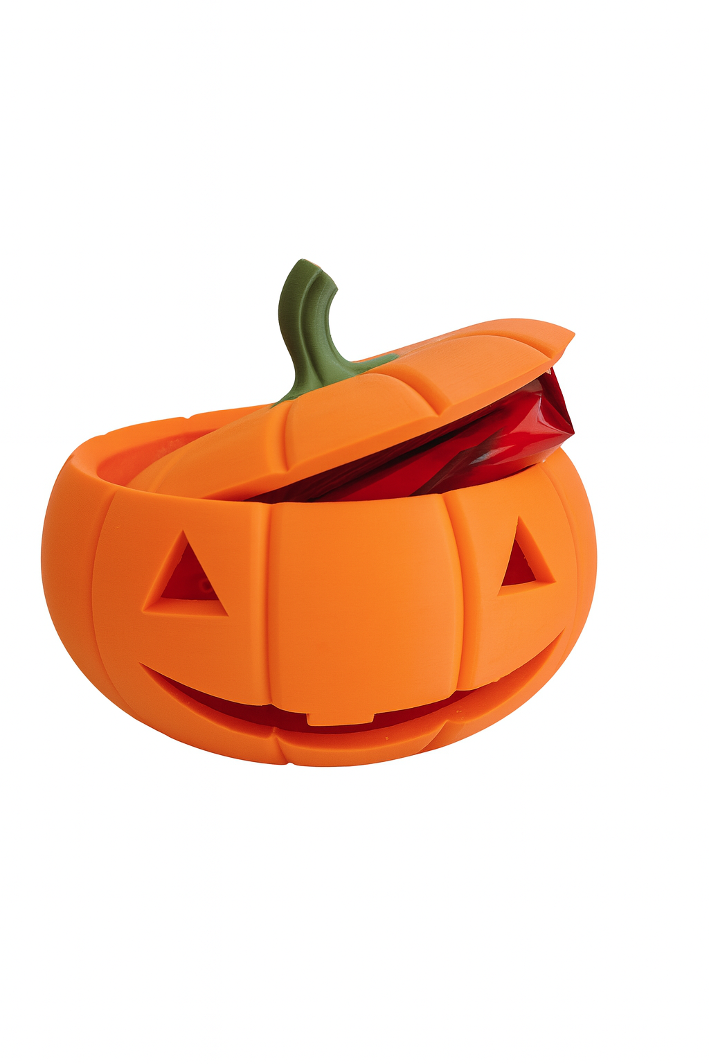 🎃 Friendly Pumpkin Halloween Candy Bowl