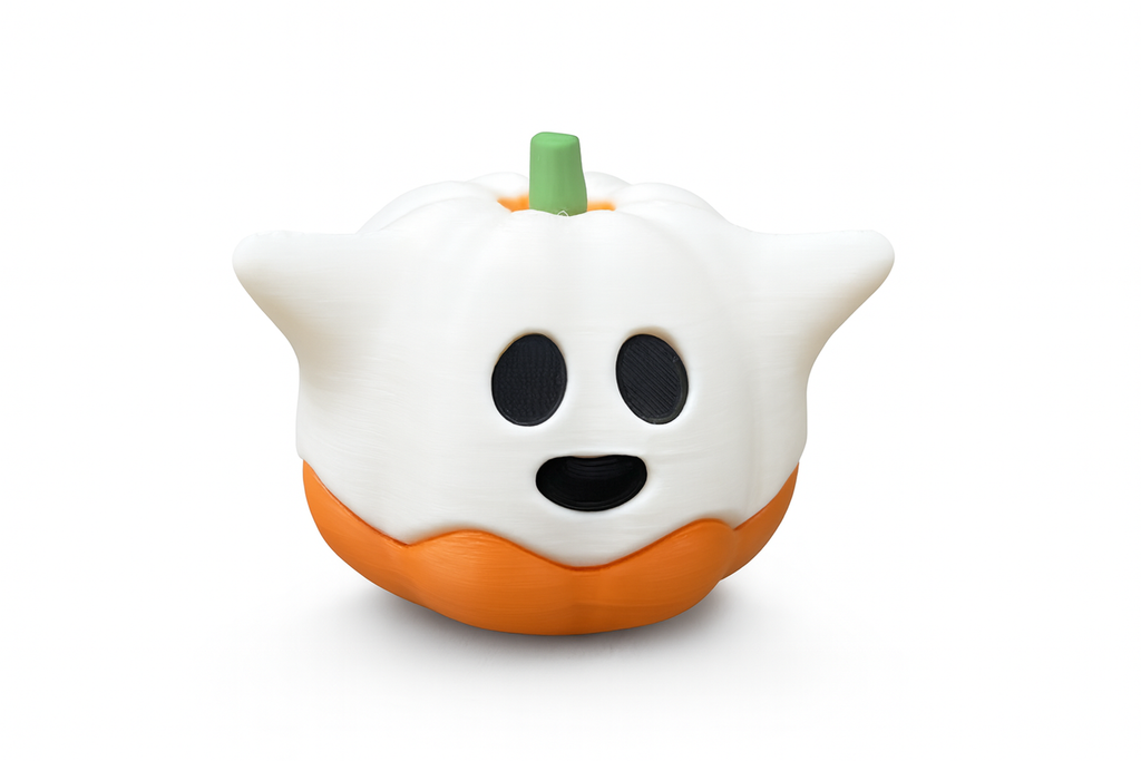 👻🎃 Ghost Pumpkin – Halloween Decoration