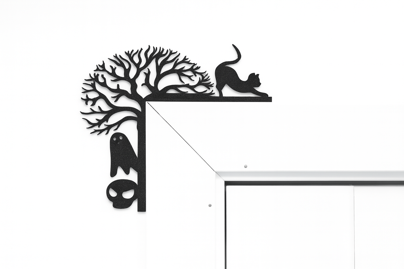 🚪 Halloween Door Corner Decor –  Halloween Decoration m10