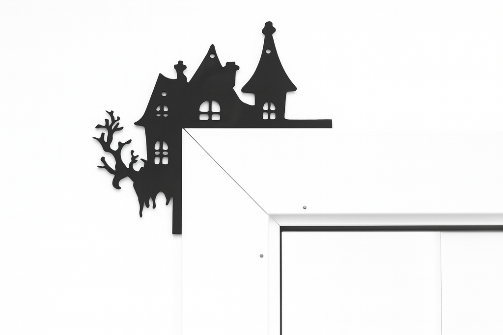 🚪 Halloween Door Corner Decor –  Halloween Decoration m12