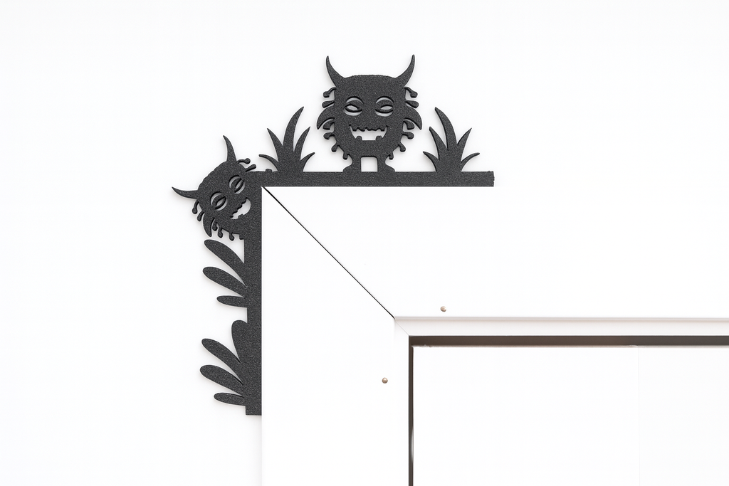 🚪 Halloween Door Corner Decor –  Halloween Decoration m2