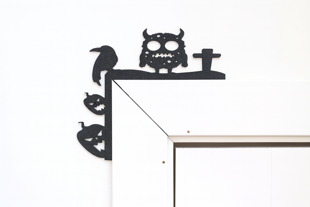 🚪 Halloween Door Corner Decor –  Halloween Decoration m5