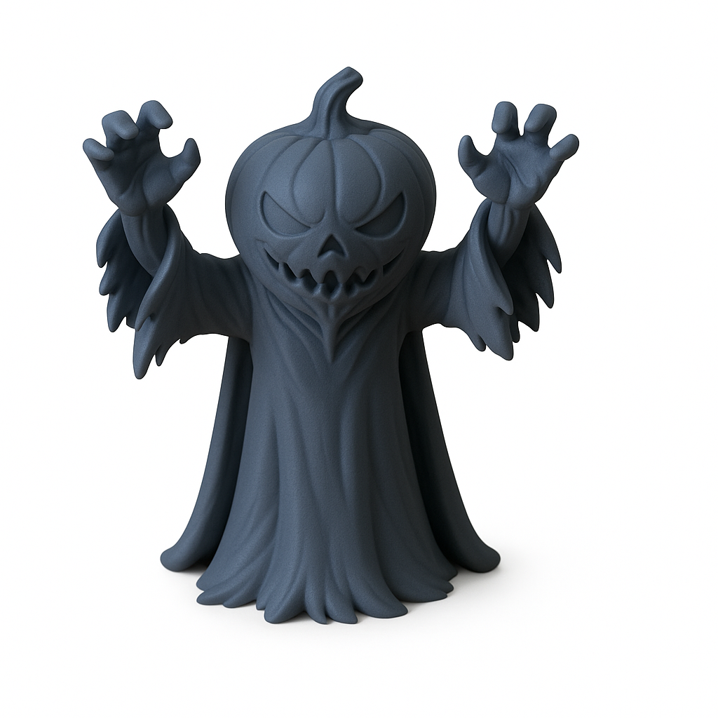 💀🎃 Halloween Horror – Pumpkin Head Body Decoration