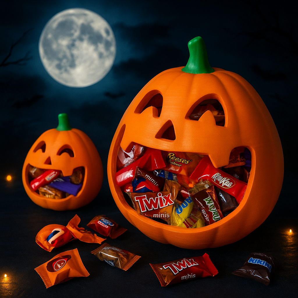 🎃 Halloween Pumpkin Candy Bowl