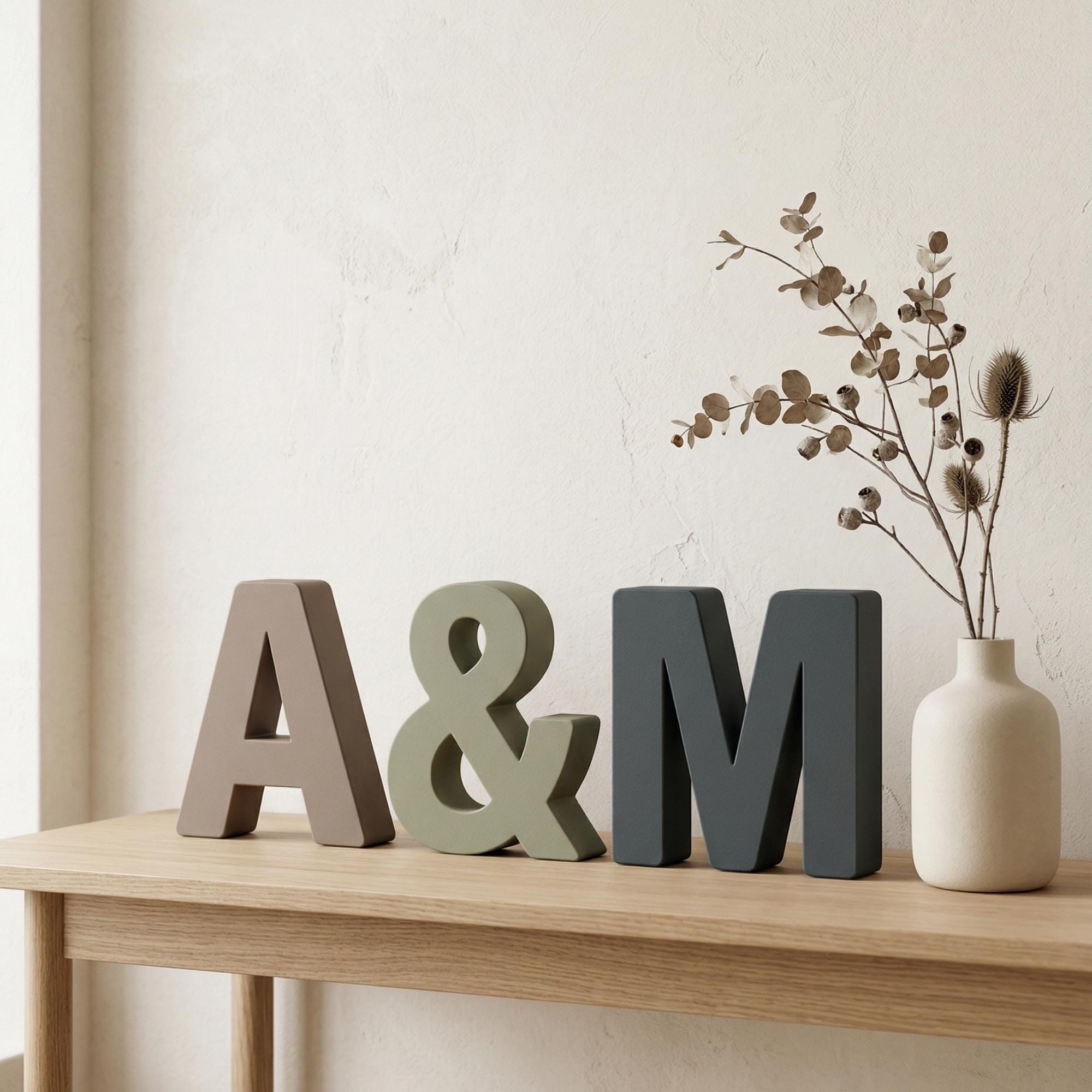 Custom Freestanding 3D Letters