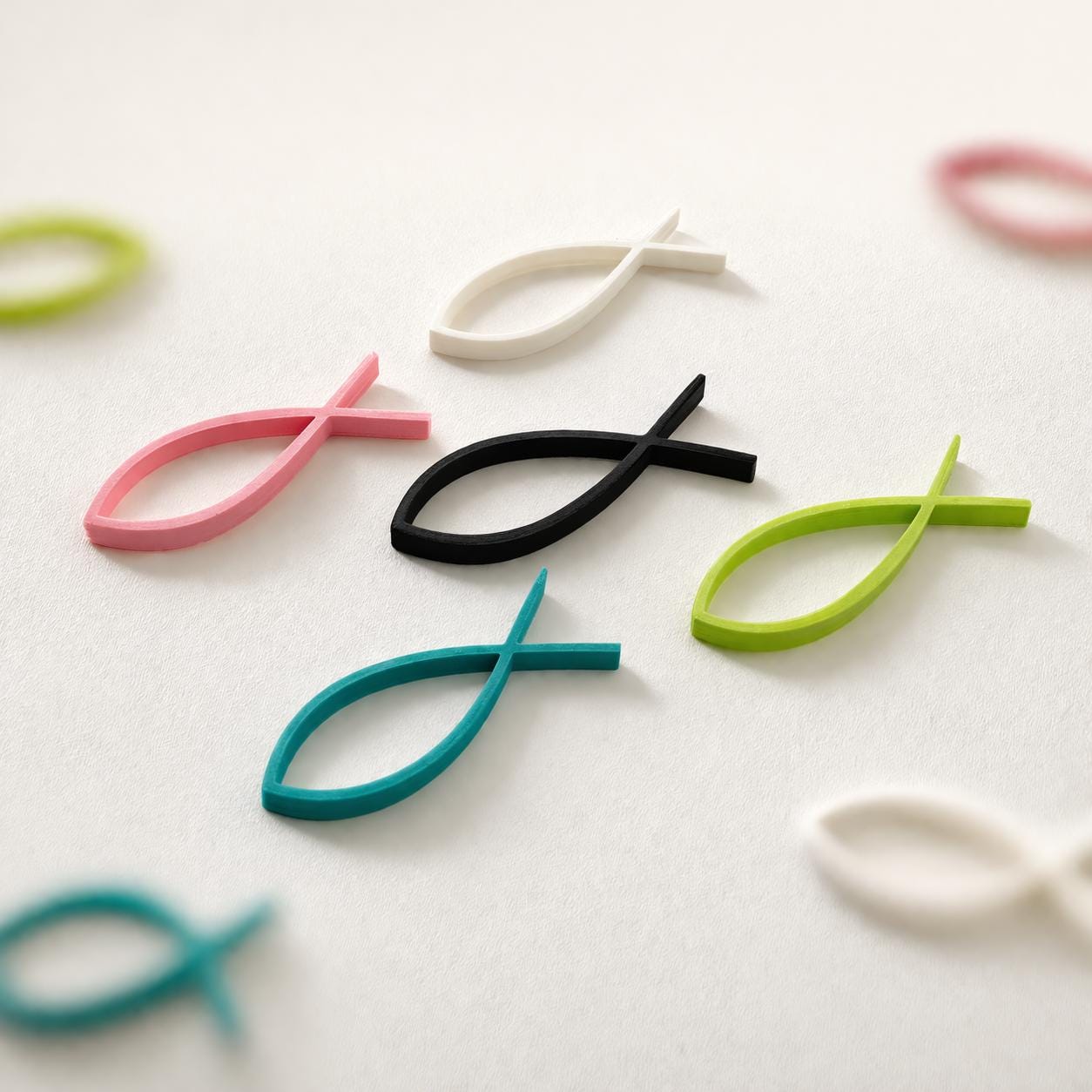 Ichthys Fish Table Scatter for Baptism