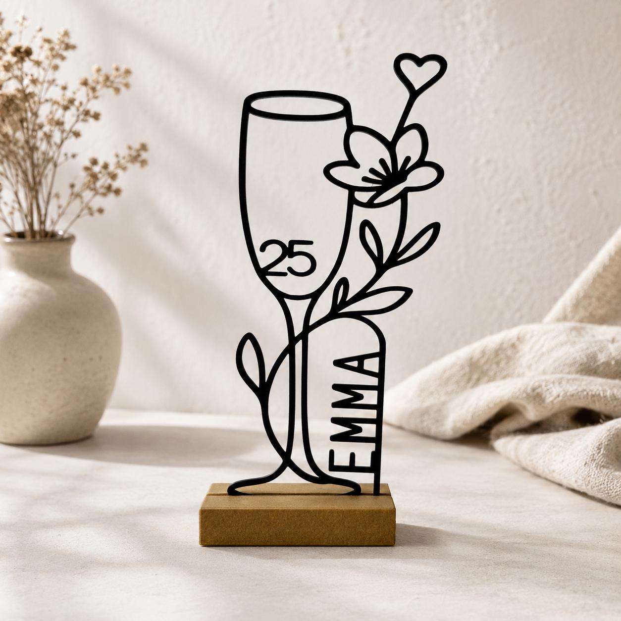 Personalized Confirmation or Communion Name Stand