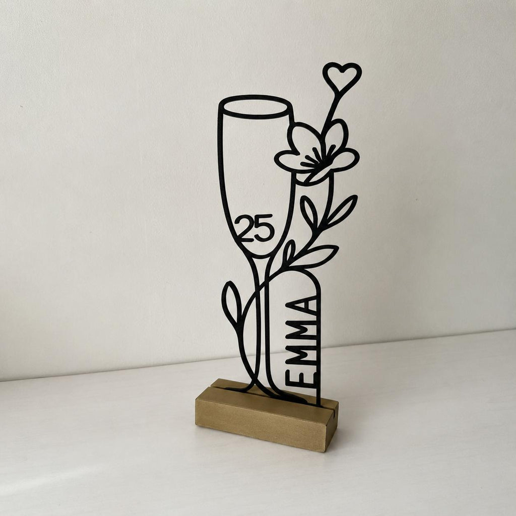 Personalized Confirmation or Communion Name Stand – detail view 6