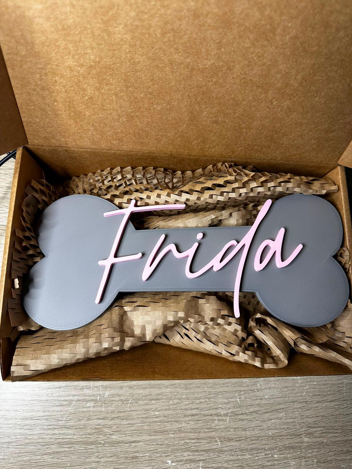 Personalized Dog Name Wall Plaque – detail view 7