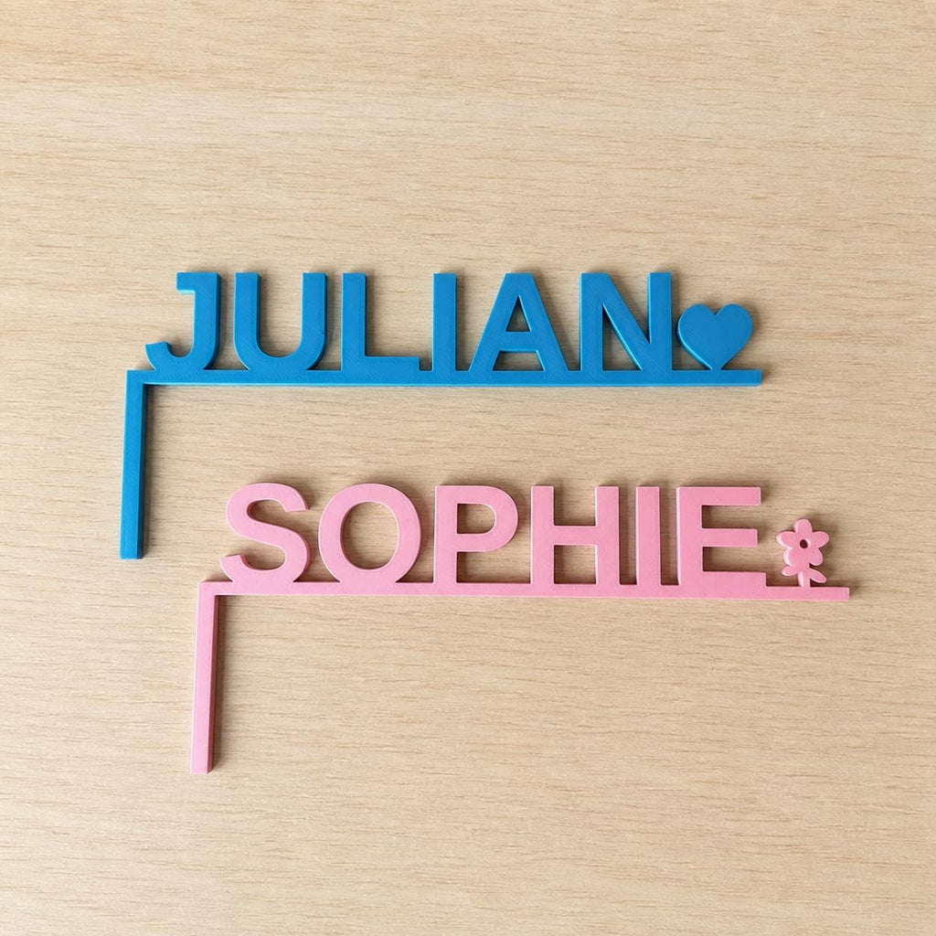 Personalized Door Corner Name Sign – detail view 7