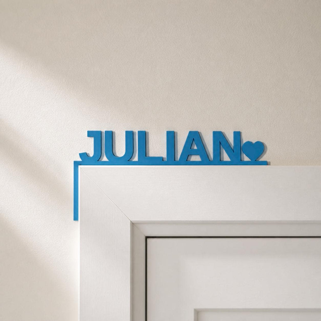 Personalized Door Corner Name Sign