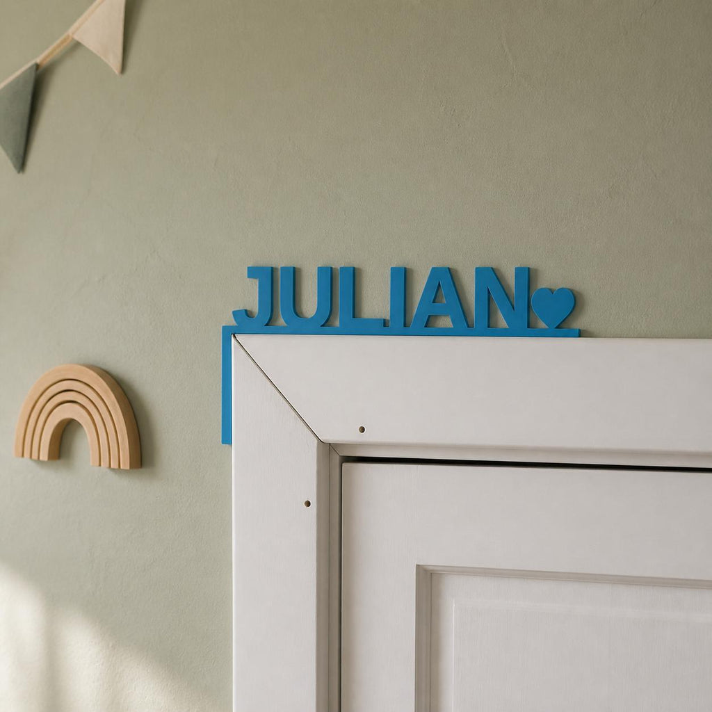Personalized Door Corner Name Sign – detail view 2