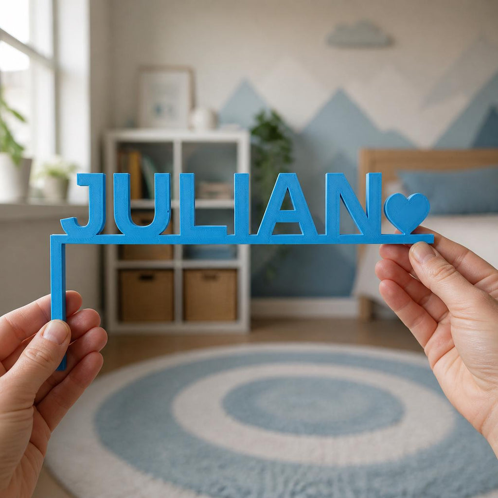 Personalized Door Corner Name Sign – detail view 3