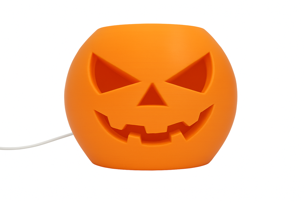 🎃 Jack-O’ Pumpkin Mini Lamp – Portable Halloween Light - Orange