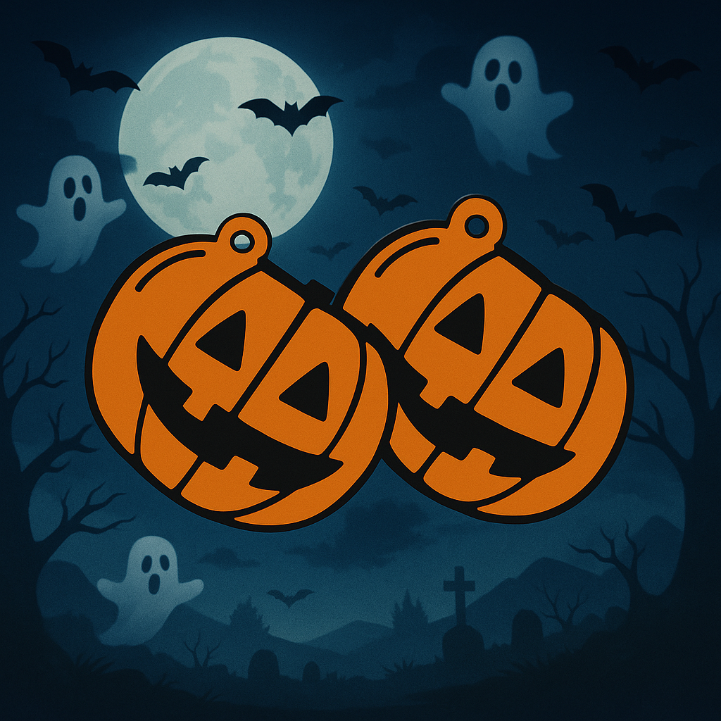 🎃 Pumpkin Halloween Horror Accessory set of 4