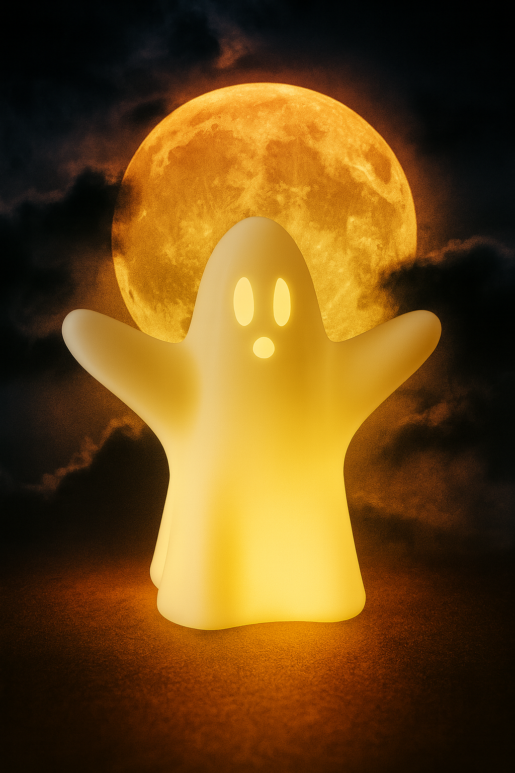 👻 Spooky Halloween Ghost – Halloween Decoration