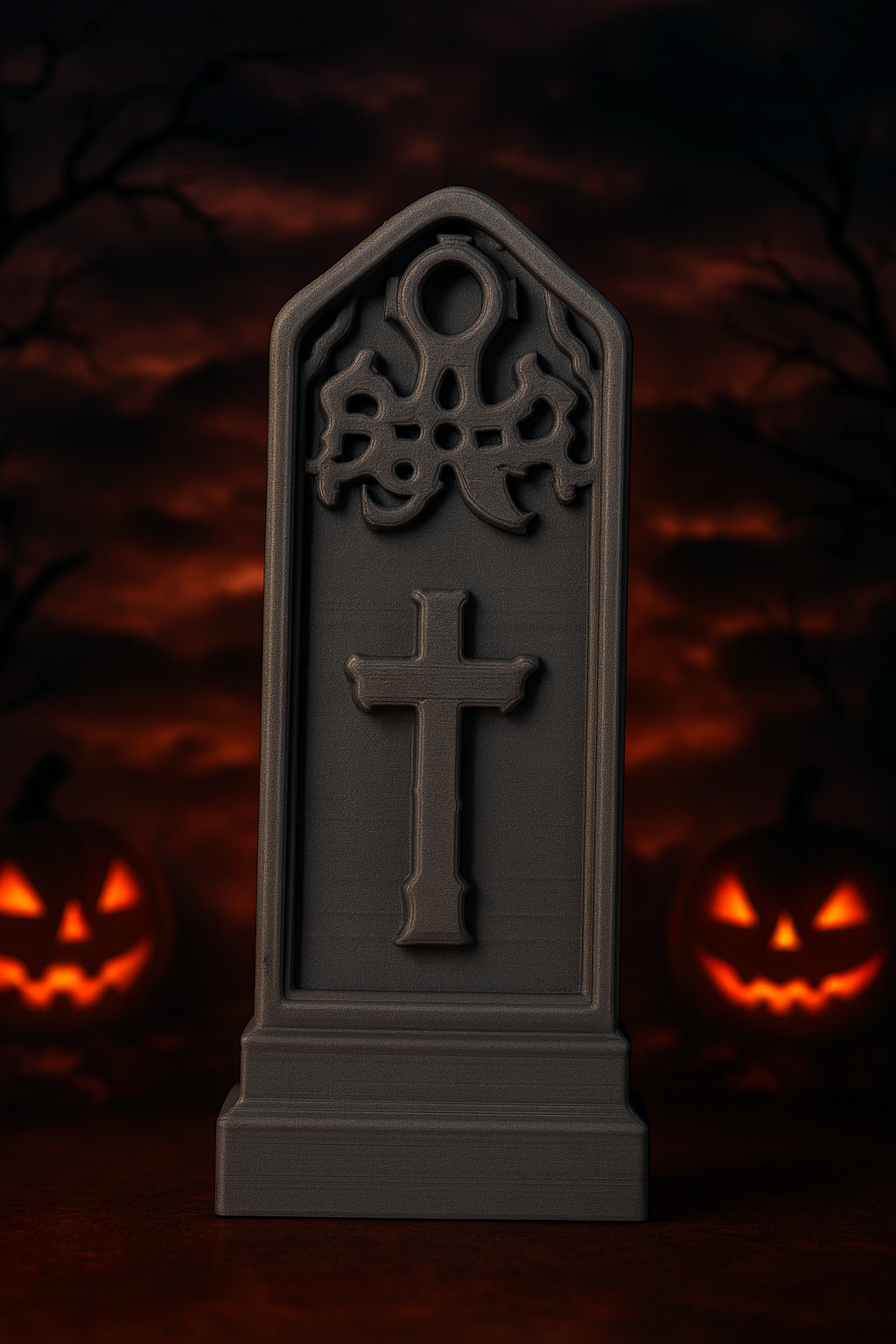 ⚰️ Miniature Tombstone –  Halloween Decoration C